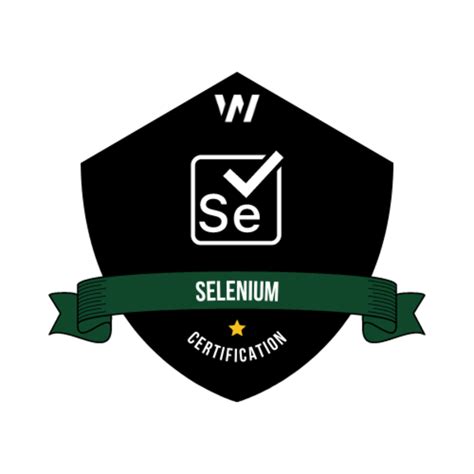 Selenium Automation Testing Certification - Credly