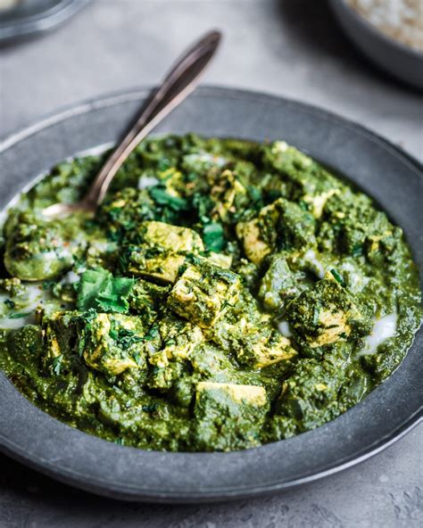 Vegan Palak Paneer with Tofu - Rainbow Plant Life