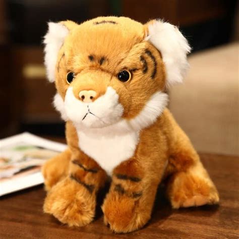 Cute Lifelike Baby Tiger Plush 20/25 CM | Alwaysplushie