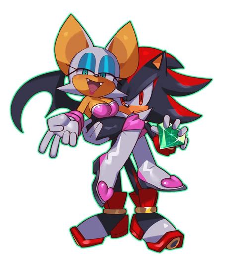 Pin by Ruby Perry on Sonic | Cartoon art styles, Shadow and rouge, Sonic art