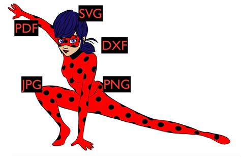 Miraculous Ladybug Cricut SVG