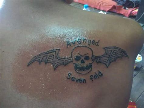 [Shitpost] What does everyone think of my A7X tattoo? : r/avengedsevenfold