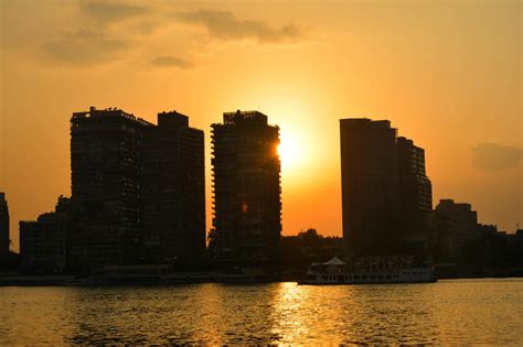 Sunset with nile river by SaOsir on DeviantArt