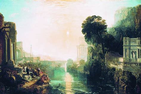 Turner, Joseph Mallord William (1775 -1851) Building of Carthage 1815 | Turner painting, Joseph ...