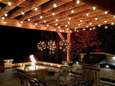 Best Lighting landscaping hacks | Diy outdoor lighting, Pergola lighting, Backyard lighting