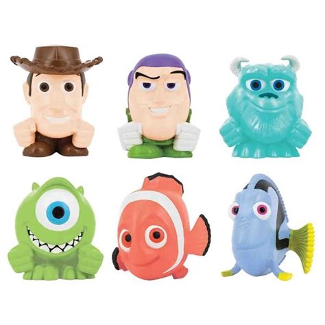 Walt Disney Pixar Characters Mashems Squishy Figures Blind Capsule NEW SEALED Collectibles Pixar ...