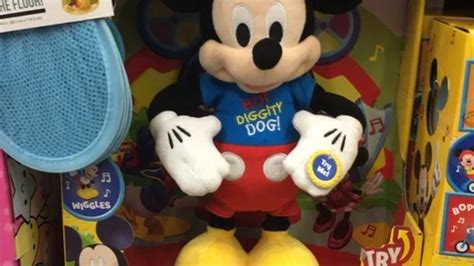 Dancing Mickey Mouse Toy Store - Hot Dig... | Stock Video | Pond5