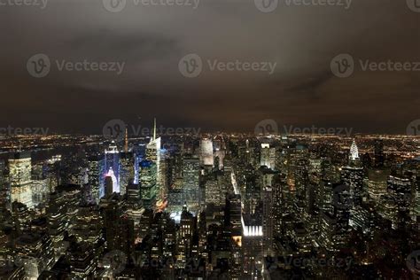 New York night view panorama cityscape 20419366 Stock Photo at Vecteezy