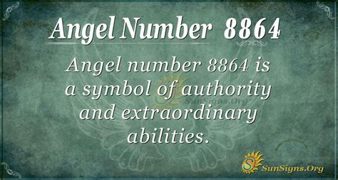 Angel Number 8864 Meaning: Strength And Leadership - SunSigns.Org