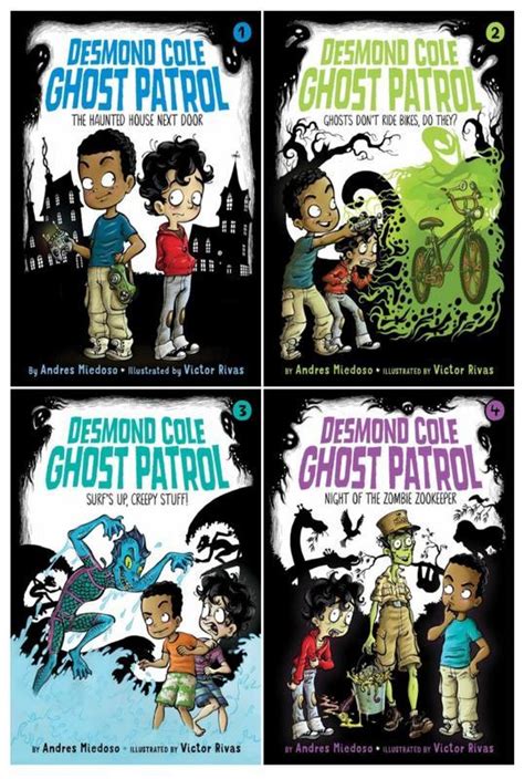 DESMOND COLE GHOST PATROL Series by Andres Miedoso PAPERBACK Set of ...