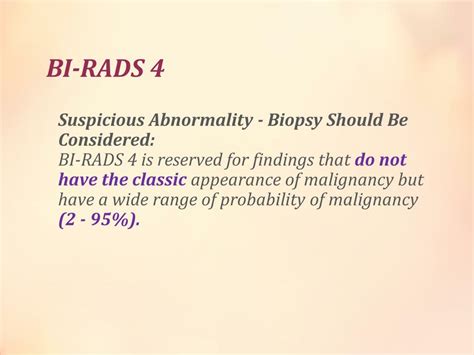 PPT - BI-RADS PowerPoint Presentation, free download - ID:2047877