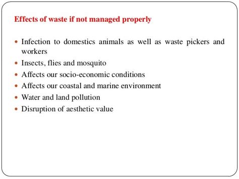 😍 Impact of solid waste. Health impacts of solid waste. 2019-03-05