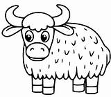 44 Yak Coloring Pages  ColoringPagesOnlycom sketch template