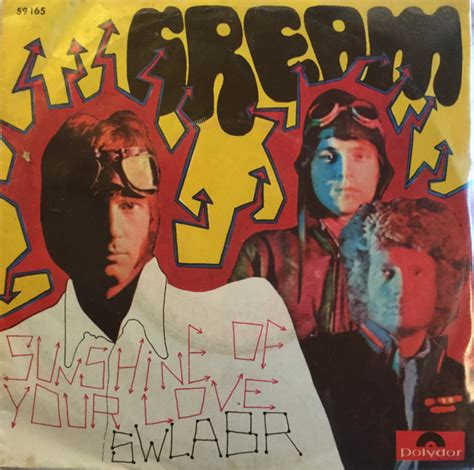 Cream - Sunshine Of Your Love (1968, Vinyl) | Discogs