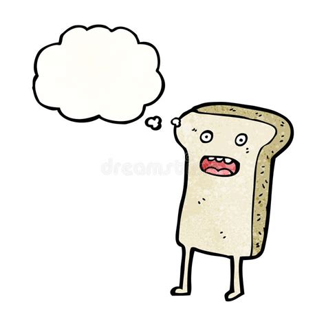 Sliced Bread Cartoon Character Stock Vector - Illustration of drawn, quirky: 38024271