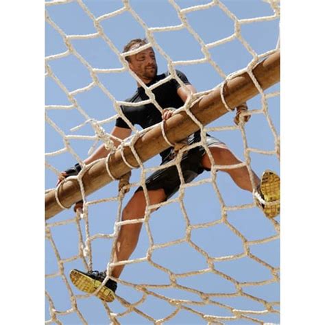 Outdoor Cargo Climbing Nets | Poly Dacron (White) - Jammar MFG