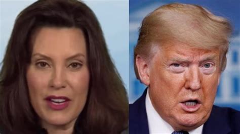 Gretchen Whitmer Blames Her Strict Lockdown Orders On Trump