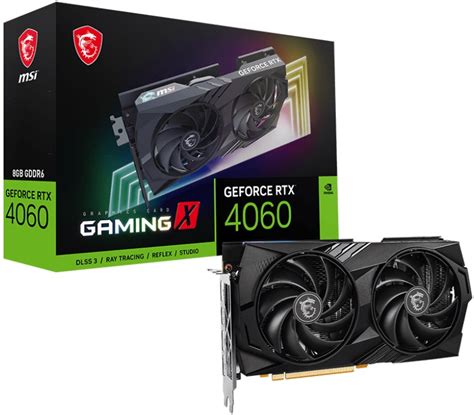 MSI представила GeForce RTX 4060 у модифікаціях Gaming та Ventus 2X Black