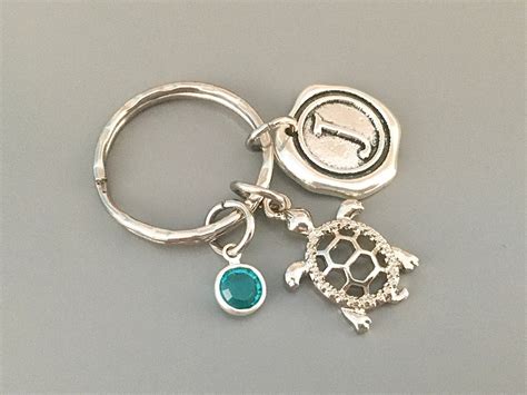 Personalised Sea Turtle Gift Sea Turtle Keychain Sea Turtle - Etsy