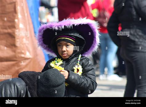 Mardi Gras Parade in Soulard St. Louis, Missouri, USA Stock Photo - Alamy