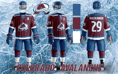 Colorado Avalanche Jersey Design : r/JerseyDesigns