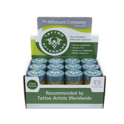 Tattoo Aftercare® - UK's 1st skin care range recommended by professionals worldwide. Est. 2000