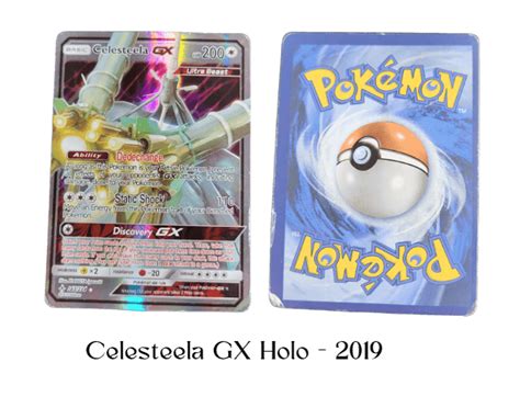 Pokémon Card 2019 - Celesteela GX 163/214 Holo Rare (English version ...