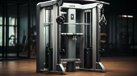 Premium AI Image | Cable crossover machine for gym