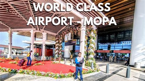 World Class "MOPA INTERNATIONAL AIRPORT GOA" First Flight | New Goa International Airport - YouTube