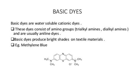 Basic dyes