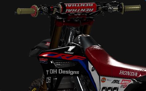 DH Designs Honda CRF 250/450 – MXB-Mods.com