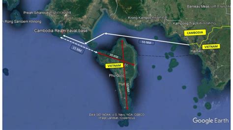 Ream Naval Base Map