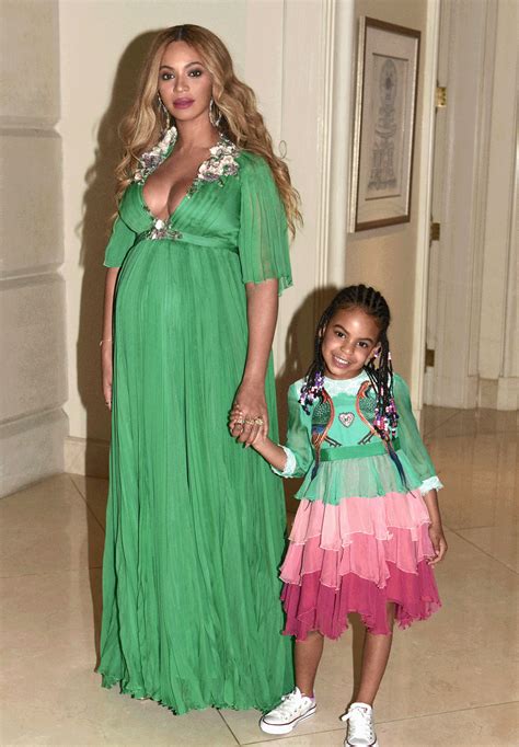 Beyoncé and Blue Ivy Wear Disney Princess-Inspired Gucci to the "Beauty ...