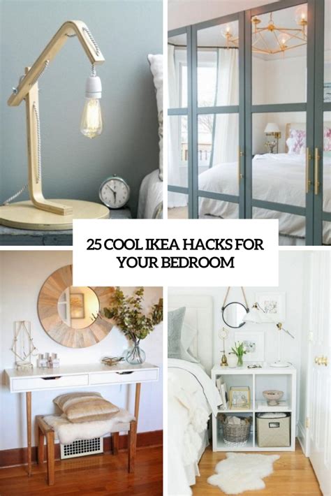 25 Cool IKEA Hacks For Your Bedroom - DigsDigs