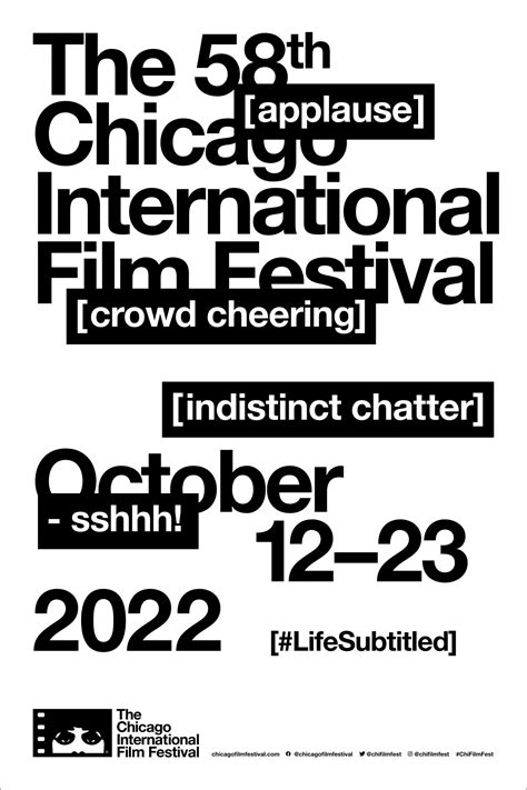 58th Festival Poster - Cinema Chicago Online Store