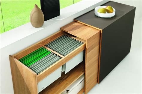 A stylish office storage cabinet | Organização home office, Escritório de design, Armario escritorio