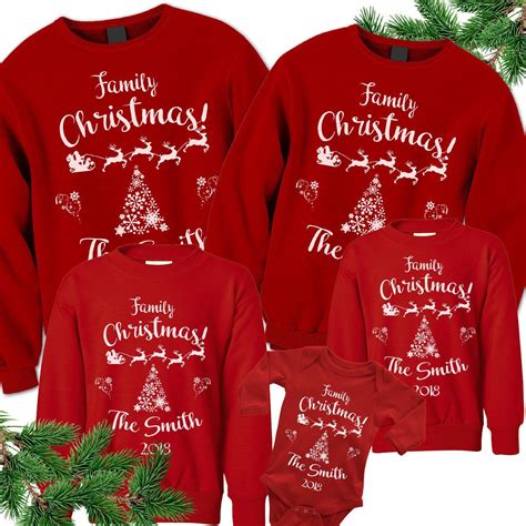 Matching Family Christmas Outfits. Matching Christmas 2023 Sweatshirt. Matching Christmas Shirts ...