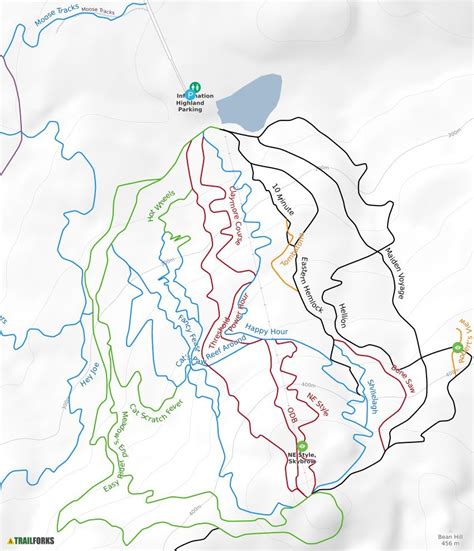 Highland Mountain Bike Park Mountain Bike Trails | Trailforks