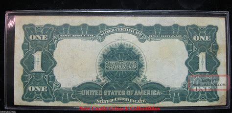 1899 $1 Silver Certificate. Black Eagle Circulated.