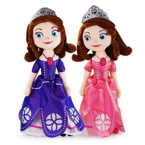 60cm Big Size Sofia the First Princess Sofia Doll Plush Toys Stuffed Soft Toys Dolls for Girls ...