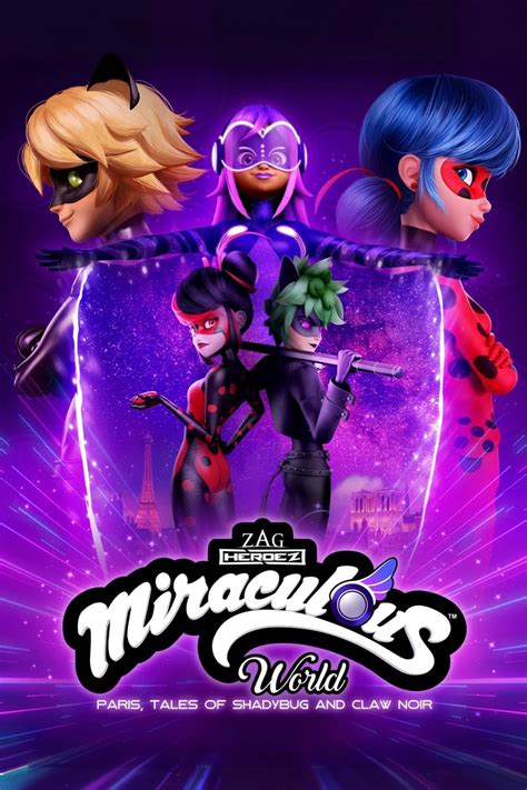 Miraculous World: Paris, Tales of Shadybug and Claw Noir