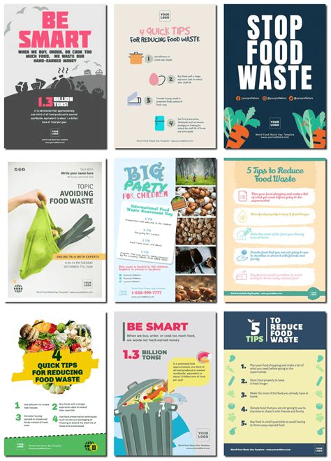 Make a Zero Food Waste Poster Online