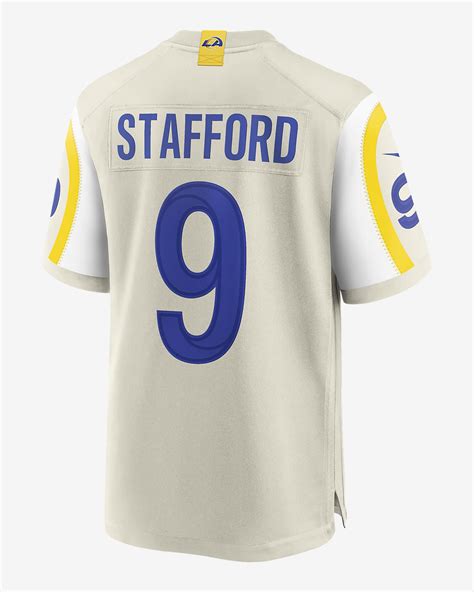 NFL Los Angeles Rams (Matthew Stafford) Men's Game Football Jersey ...