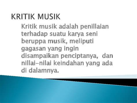 (PPT) Kritik Musik | Pras Bowo - Academia.edu