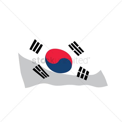 South Korea Flag Vector at Vectorified.com | Collection of South Korea ...