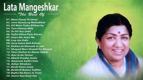 Lata Mangeshkar Best Evergreen Romantic Song Lata Mangeshkar Hits Song ...