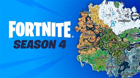 Fortnite Chapter 4 Season 4 Map REVEALED! - YouTube