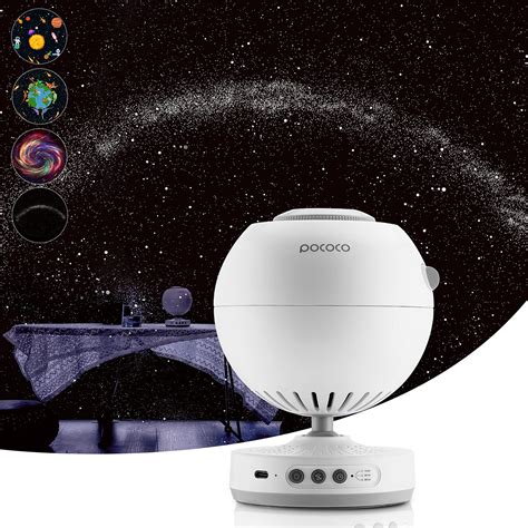 Buy Star Projector, POCOCO Galaxy Lite Home Planetarium Galaxy ...