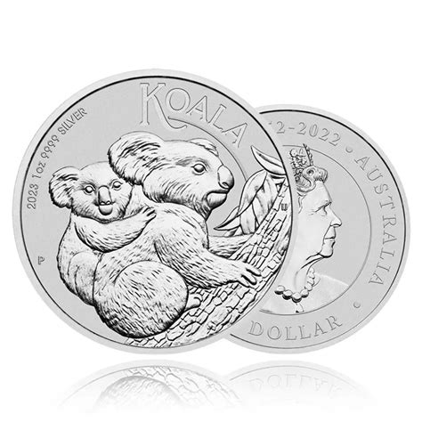 1oz Silver Coin 2023 Koala - Perth Mint | Ainslie Bullion