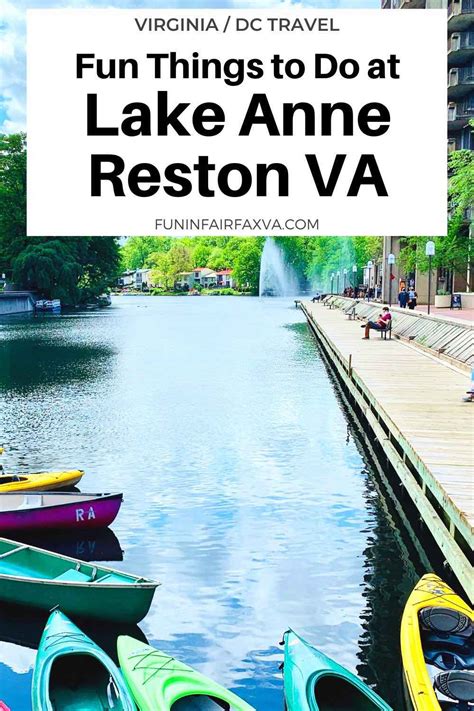 15 Fantastic Things to Do at Lake Anne Reston